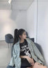 Boho jacket woman